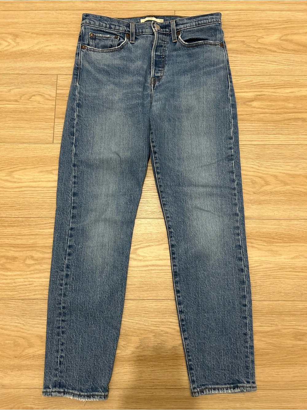 Levi's Slim Straight Blue Denim Jeans